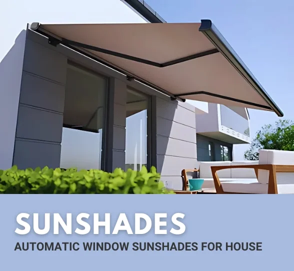 Automatic Window Sunshades for House