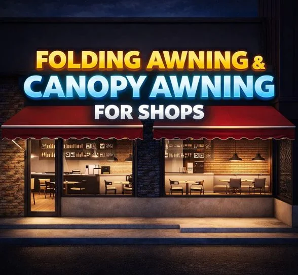 Folding Awning & Canopy Awning for Shops in Pakistan Guide