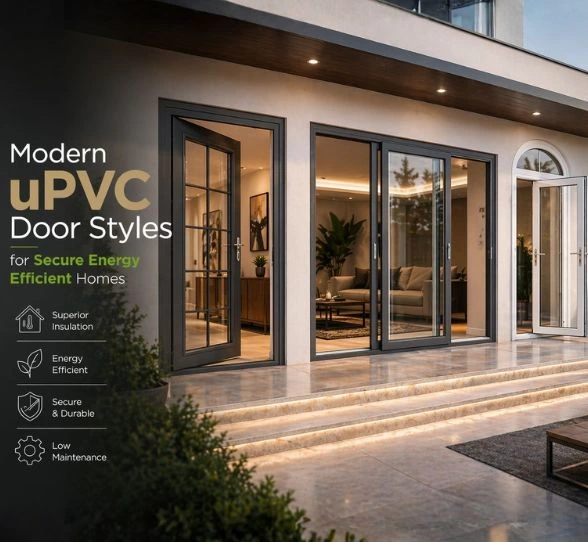 Modern uPVC Door Styles for Secure Energy Efficient Homes