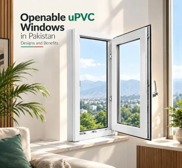 Openable uPVC Windows in Pakistan Designs and Benefits