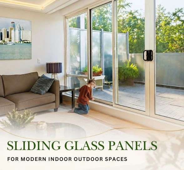 Sliding Glass Panels for Modern Indoor Outdoor Spaces