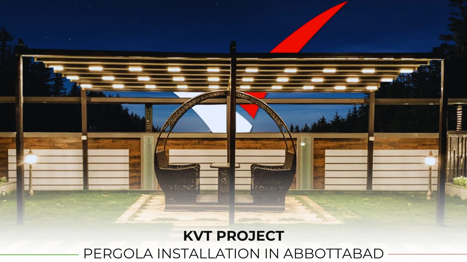 pergola roof in abbottabad