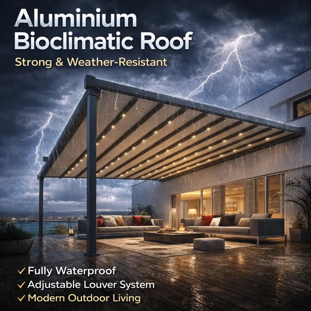 Aluminium Bioclimatic Roof