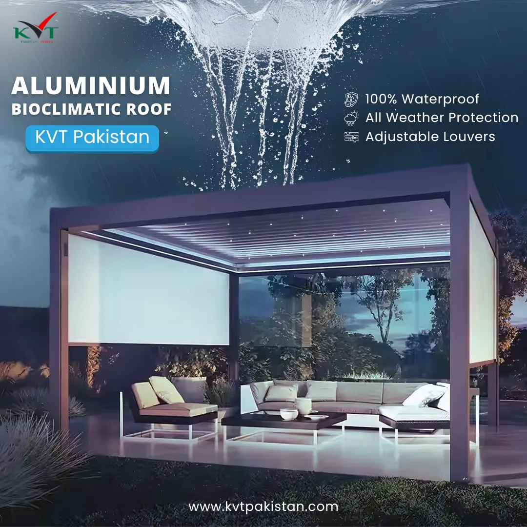 Aluminium Bioclimatic Roof