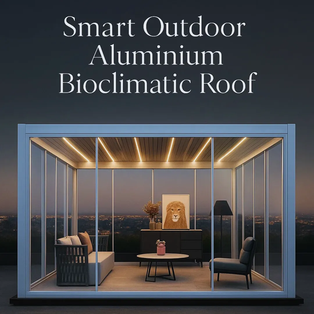 Aluminium Bioclimatic Roof