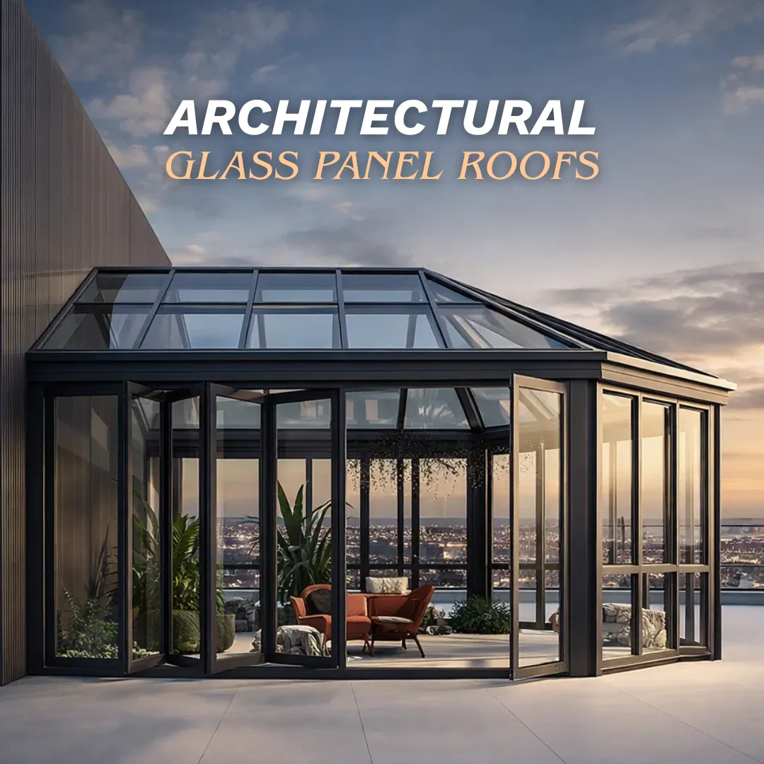 Architectural Glass Panel Roofs