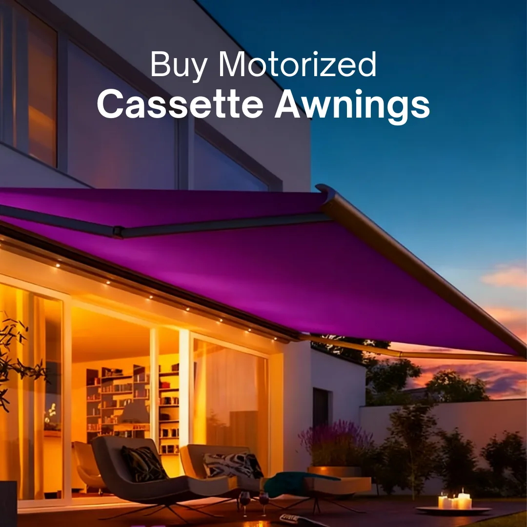 Buy Motorized Cassette Awnings