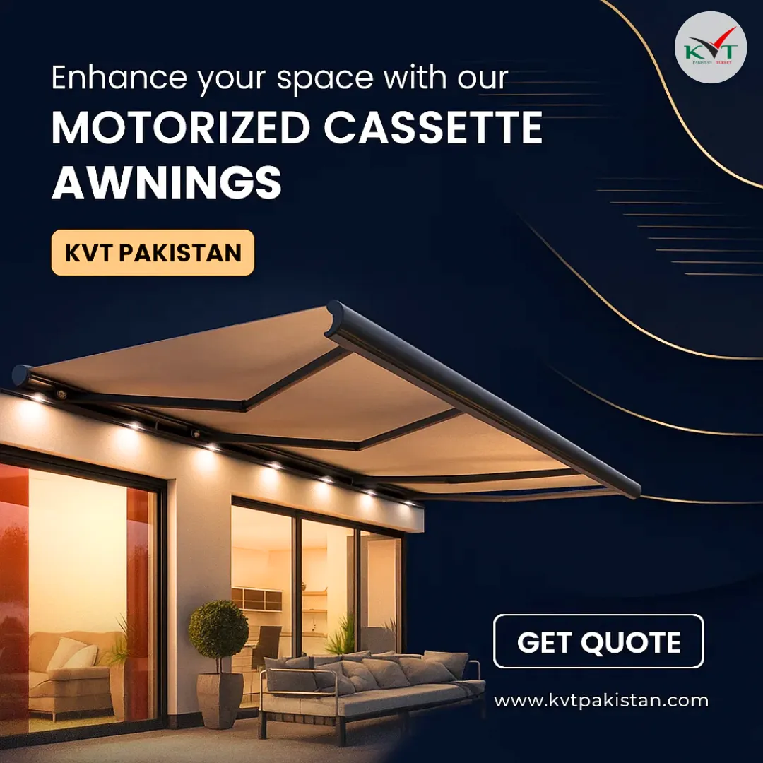 Cassette Motorized Awning