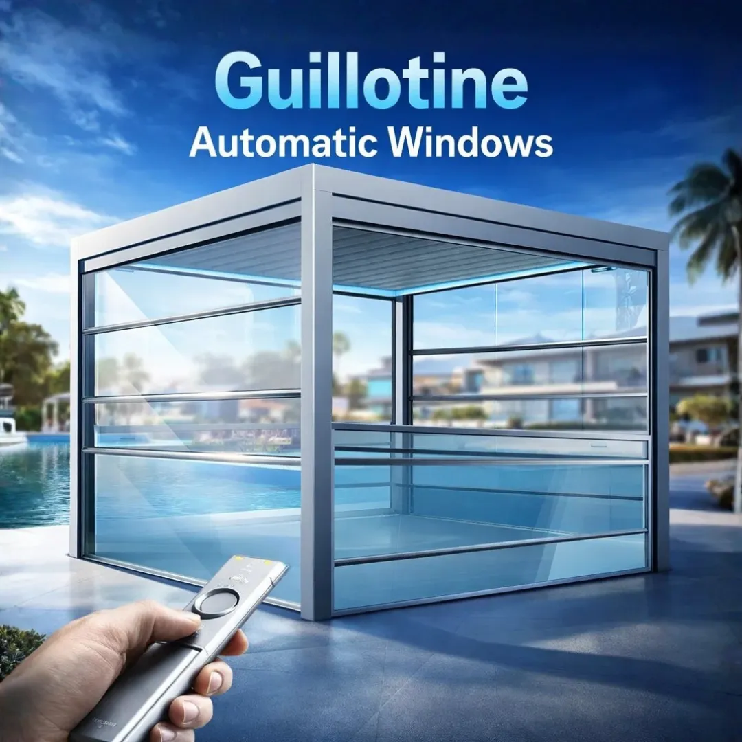 Guillotine Automatic Windows