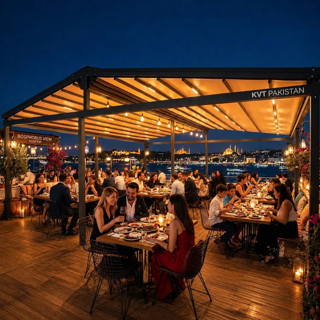 Motorized Retractable Roofs for Hospitality in Pakistan