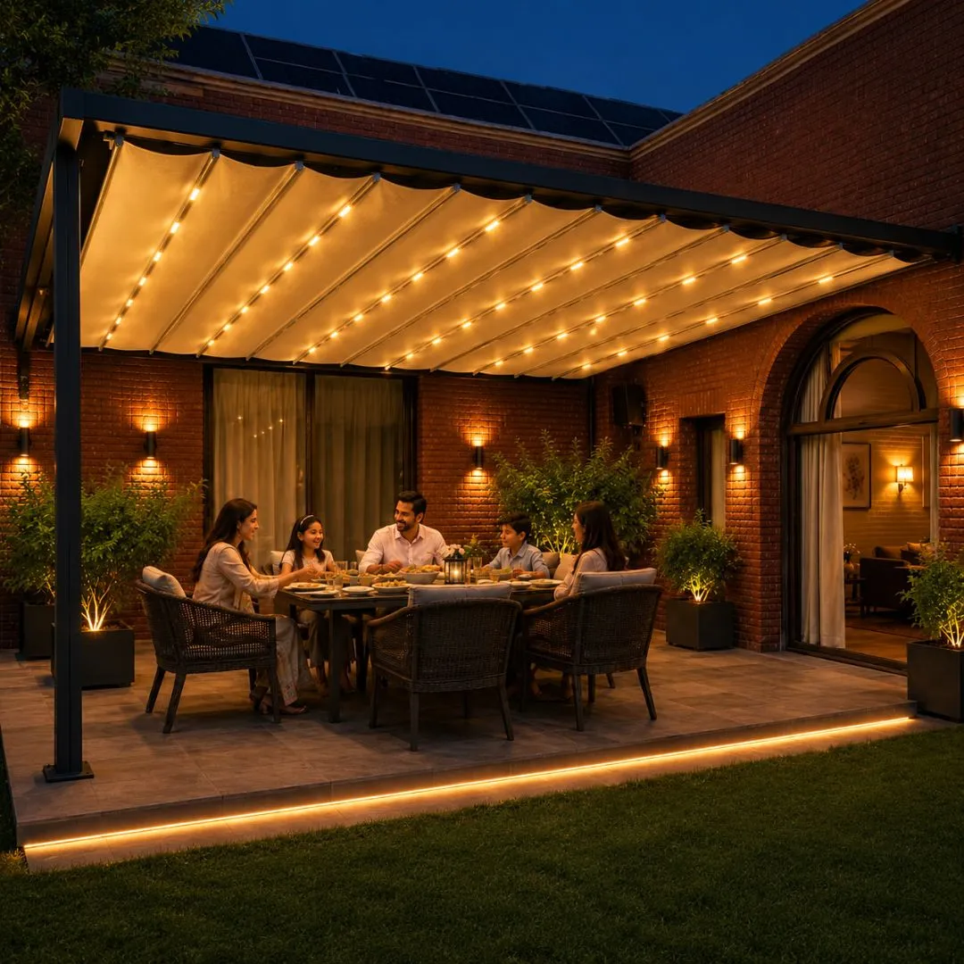 PVC Fabric Roof for Flexible Outdoor Living